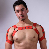 男士 肩带胸带衣胸带性感束缚带衣服夜店酒吧演出