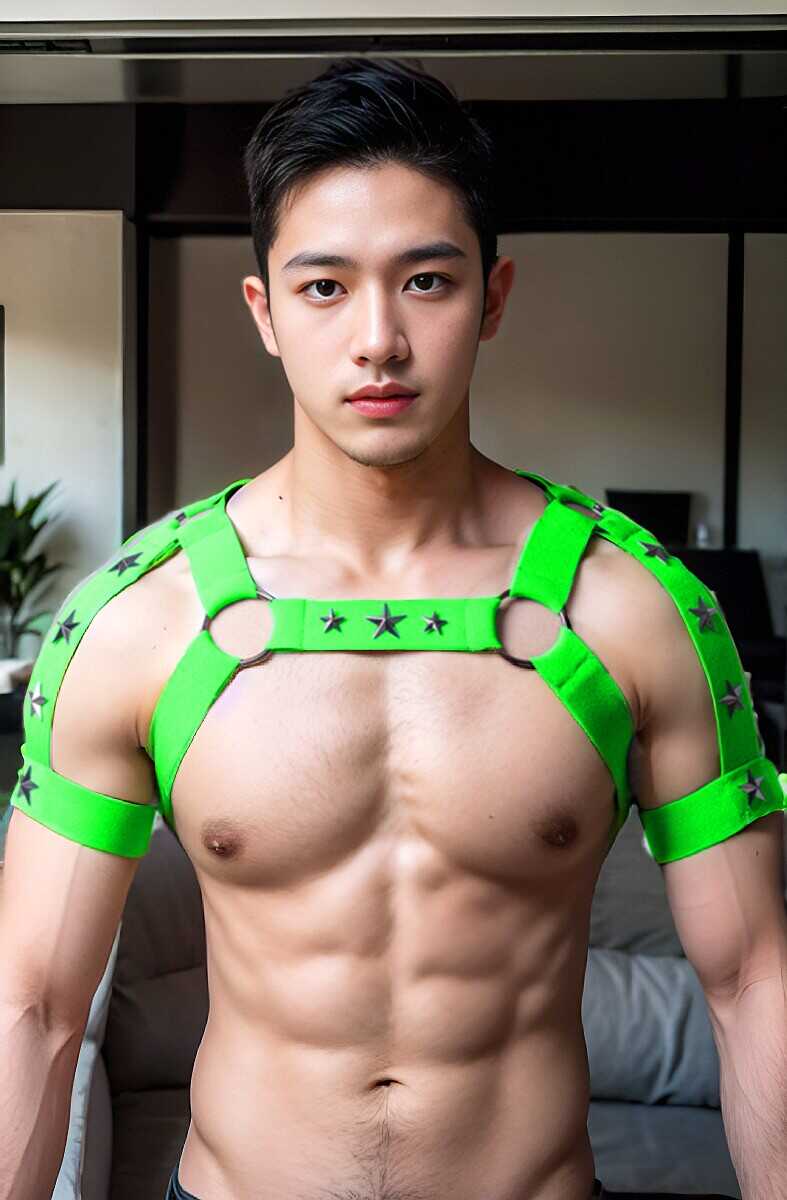 搭配GOGO欧美装饰胸带同志用品