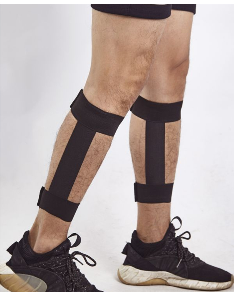 腿带绑带性感腿带运动绷带男裹腿瘦腿护小腿肌肉绑腿束瘦腿绑收塑