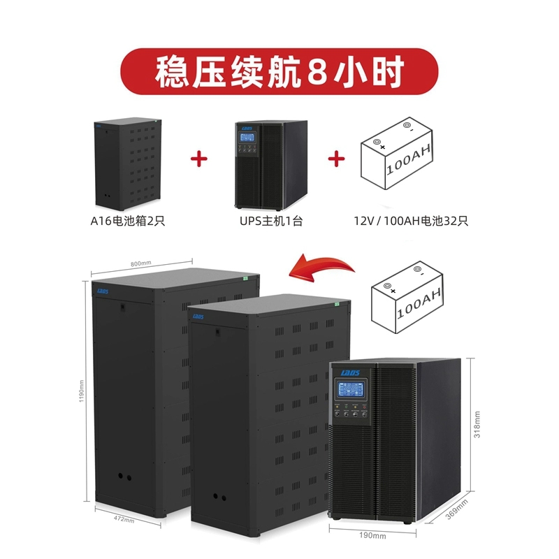 雷迪司G6KL在线式UPS电源