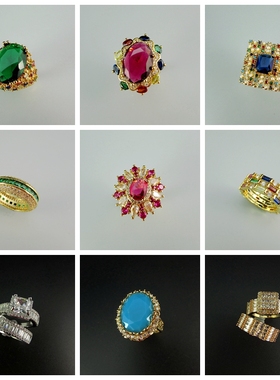 小众百搭戒指微镶锆石设计感女