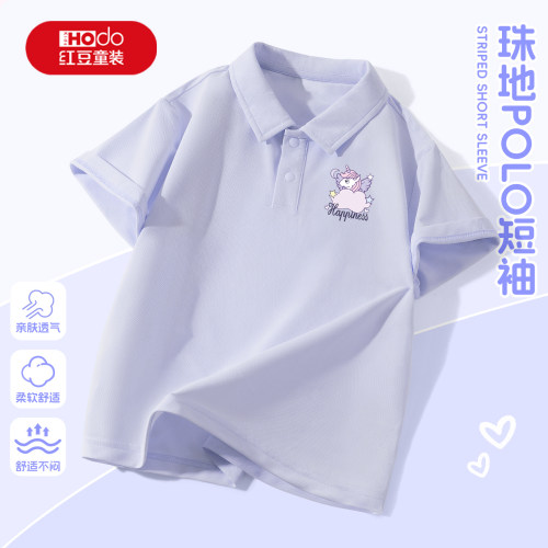 红豆女童短袖凉感夏装