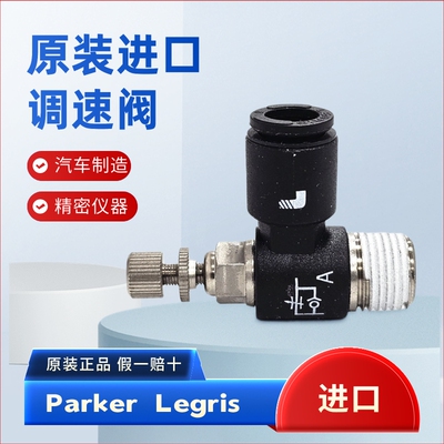 Parker Legris 乐可利 迷你型排气调速阀 7665 06 10 76650610