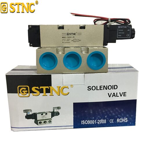 原装 STNC 天工 1寸气阀 电磁阀 FG2582-25 FG2582-25L AC220V DC