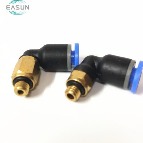 正品 EASUN 亿日L型螺纹接头 EPL4-M5  EPL4-01  EPL4-02  PL4-03
