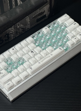 xvx正品水晶果冻键帽适配wooting迈从Ace60美加狮前行者X87 ev63