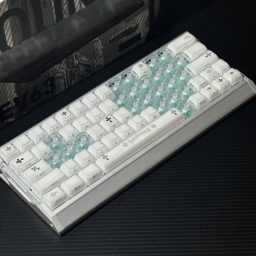xvx正品水晶果冻键帽适配wooting迈从Ace60美加狮前行者X87 ev63