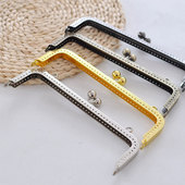 001方形包包口金包夹封口20厘米长