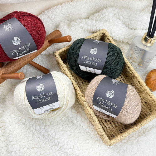 德国LANA GROSSA ALTA MODA ALPACA阿尔塔莫达羊驼绒线毛线