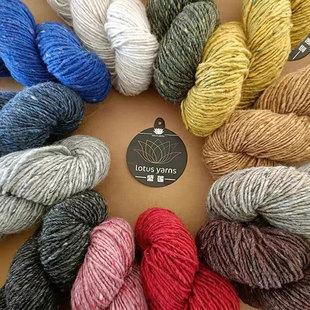 盛莲ALPACA TWEED美利奴羊毛线手工编织花呢夹花中粗手编羊驼毛线