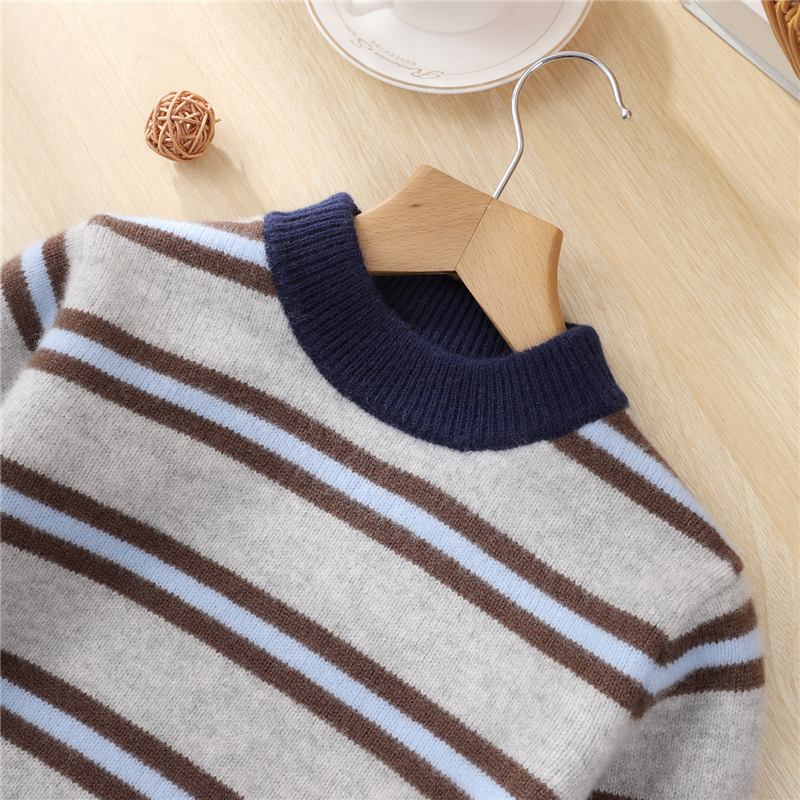儿童羊毛衫女童加厚毛衣秋冬