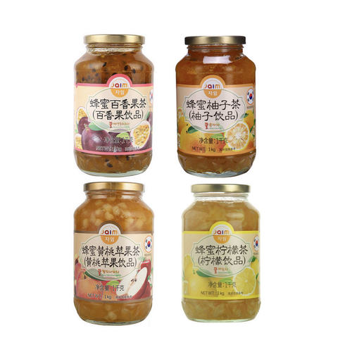 韩国JAIM蜂蜜柚子茶柠檬百香果茶