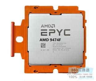 9174F 9274F 版 EPYC霄龙9374F CPU 全新正式 9474f 9384x AMD 9734
