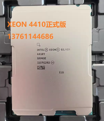 Intel Xeon至强  银牌4410Y 4410T cpu 正式版12核心 服务器cpu