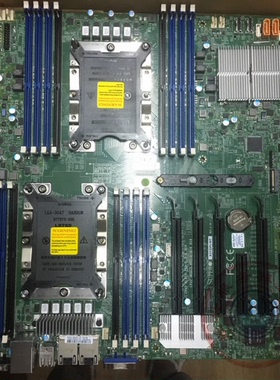 超微 X11DPi-NT 双路服务器主板 双万兆 c622芯片组L3647全新现货