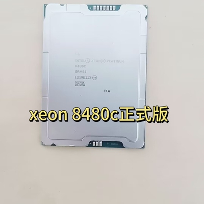 因特尔Intel xeon8480c 8480+ 正式版cpu全新2.0g 56核112线程
