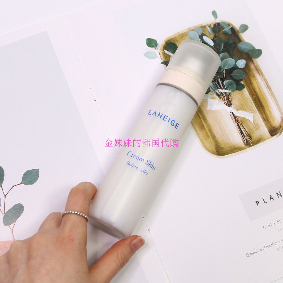 韩国Laneige/兰芝 Cream skin 沁润嫩肤液喷雾Inbora推荐150+50ml