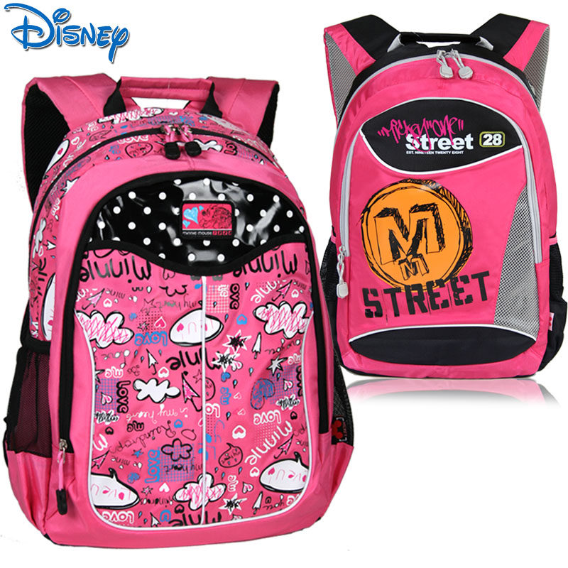 迪士尼儿童书包男童女童小学生双肩包旅行旅游3-5年级4-6米奇背包