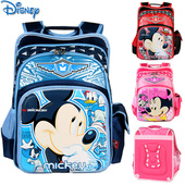 迪士尼儿童书包小学生护脊减负包男1 3年级米奇轻便男女童双肩包5