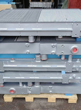 kaishan开山空压机散热器冷却器配件螺杆油水箱油冷钻机潜孔钻车