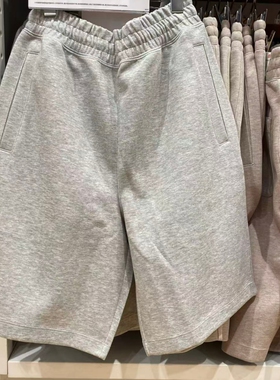 日系男女装休闲宽松运动短裤五分裤卫裤百搭直筒裤476225/482758