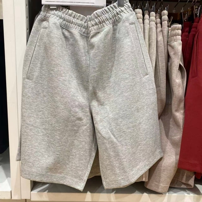 日系男女装休闲宽松运动短裤五分裤卫裤百搭直筒裤476225/482758