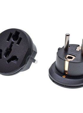 WN-18欧规德标4.8mm转多功能插口带防护门韩版俄罗斯用