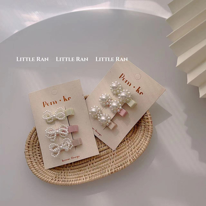 LittleRan春夏新款珍珠发饰