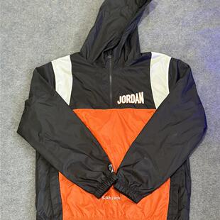 AIR JORDAN运动休闲连帽半拉链卫衣AJ速干套头夹克外套DV7601-277