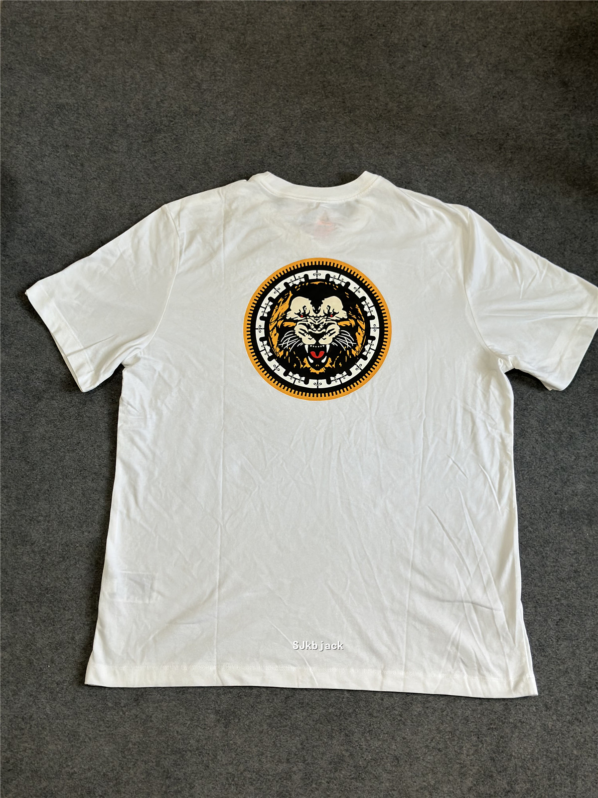 NIKE DRI-FIT LBJ 詹姆斯 男速干透气篮球运动短袖T恤 DR7648-100