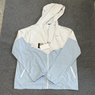 NIKE 094 耐克防泼水男跑步夹克防晒衣皮肤衣软壳连帽外套FB7541