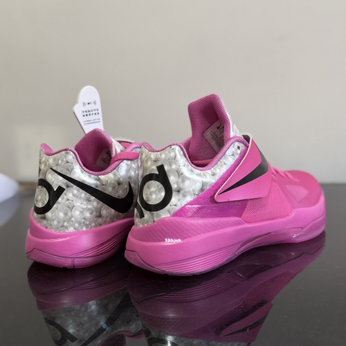 Nike KD4耐克杜兰特乳腺癌运动休闲缓震低帮实战篮球鞋HF9098-600