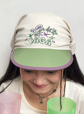 官方正品KAGA【mosquito fairy】趣味刺绣头巾帽滑板包头帽