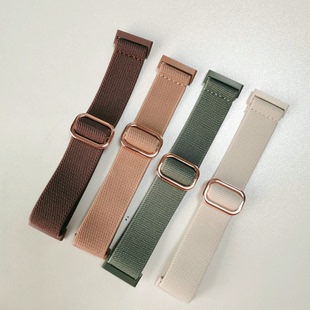 适用Fitbit Sense/Sense 2/Fitbit Versa 3/Versa 4 弹力尼龙表带