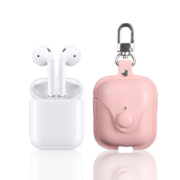 适用苹果耳机套苹果airpods12代无线蓝牙耳机保护套苹果收纳皮套