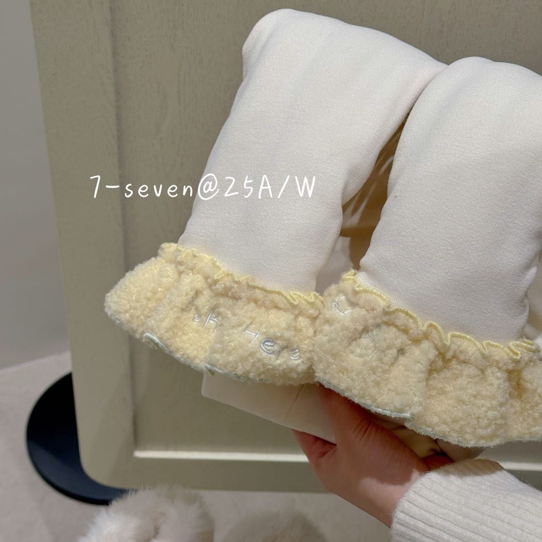 7seven  软糯蚕丝打底裤