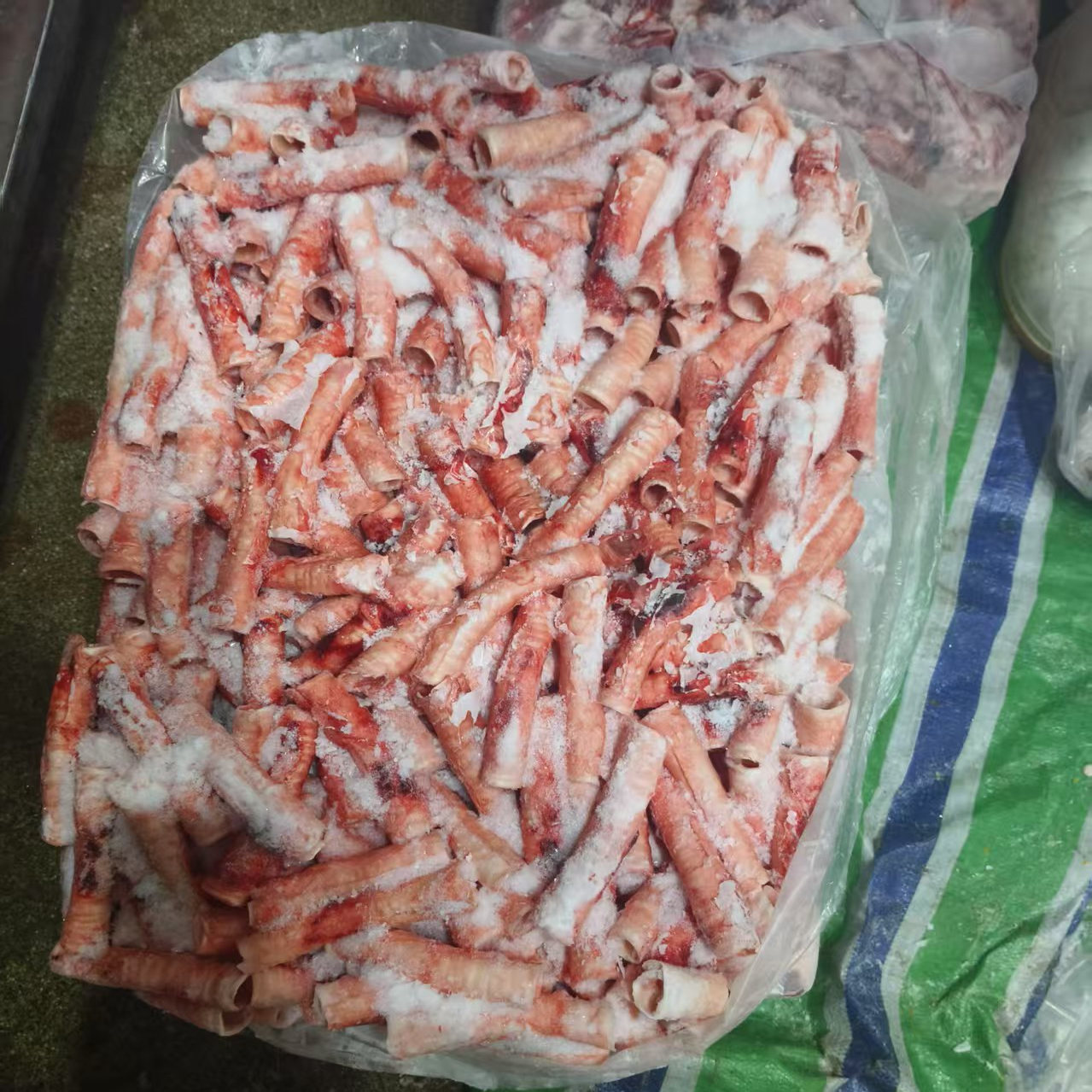 宠物烘干烧烤猪气管散养土猪气管肺管新鲜软骨猪喉管20斤包邮