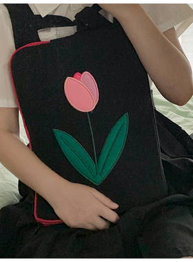 原创小众韩国ins设计师Tulip Laptop/Ipad Pouch笔记本电脑包13寸