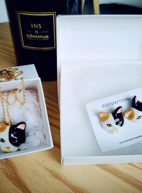 泰国设计师原创萌宠饰品戒指项链