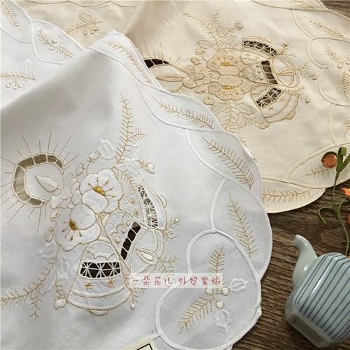 特惠外贸原单纯棉沙发扶手巾美食