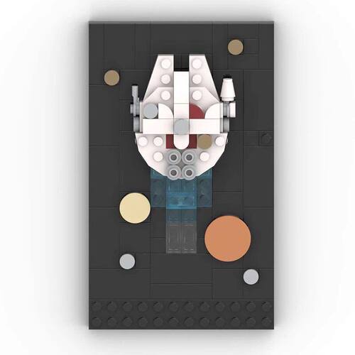 星球小明信片三部曲MOC男创意