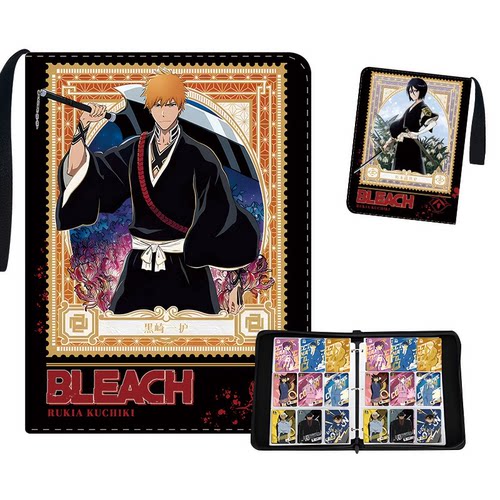 【BLEACH死神】九宫格高端卡册环保PU活页拉链款可卡片收集册