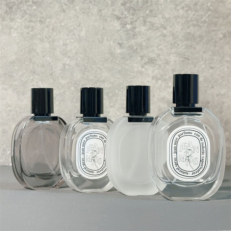 高档30ml香水便携式分装瓶50ml按压玻璃喷雾瓶螺口旅行替换空瓶子