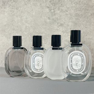 高档30ml香水便携式 瓶50ml按压玻璃喷雾瓶螺口旅行替换空瓶子 分装