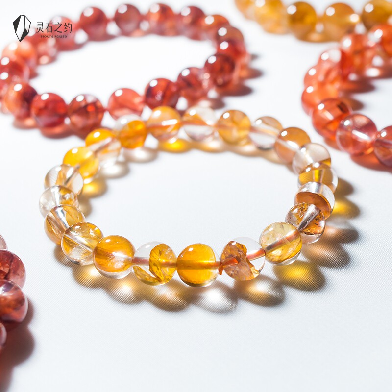 Lingshi natural crystal Plastic flowers Bracelet Blood-red Hand string Jewelry ghost Phoenix Huang Ni unicornin the Accessories/Fashion Jewelry, Bracelets  category - from Buy2taobao.com to provide professional Taobao agent buy service