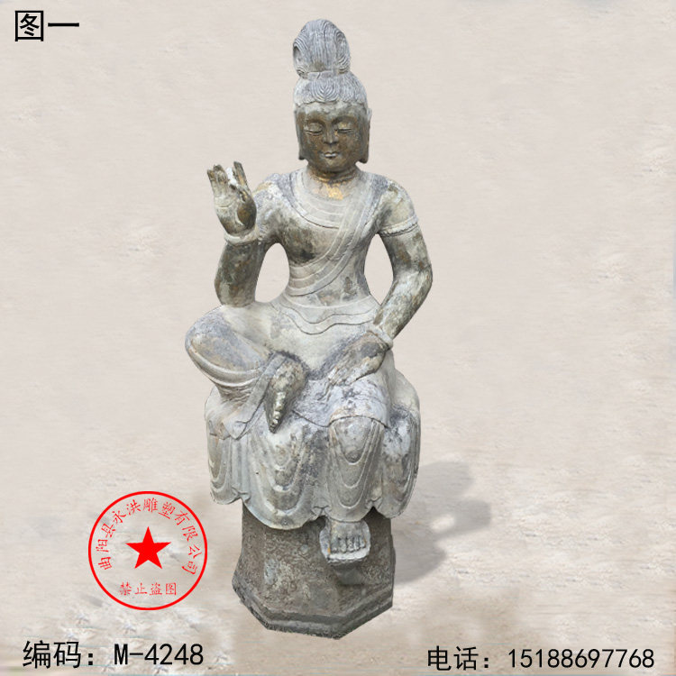 石雕孟华佛像仿古佛像佛头石雕坐佛人物雕刻石雕站佛释迦摩尼佛像