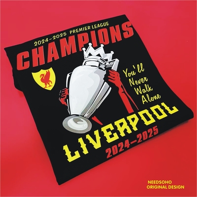 利物浦t恤衫纪念短袖足球衣服