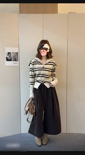 早秋韩系气质绝美外穿显瘦开衫上衣女2026年新款街头慵懒风毛衣潮