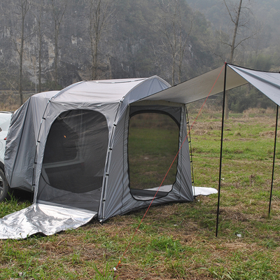 家庭亲子电车露营大帐篷自驾游车尾帐篷含帐底含网纱含大天幕