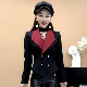 时尚 短外套女2025秋冬设计感高级感气质拼接修身 显瘦百搭女士外套